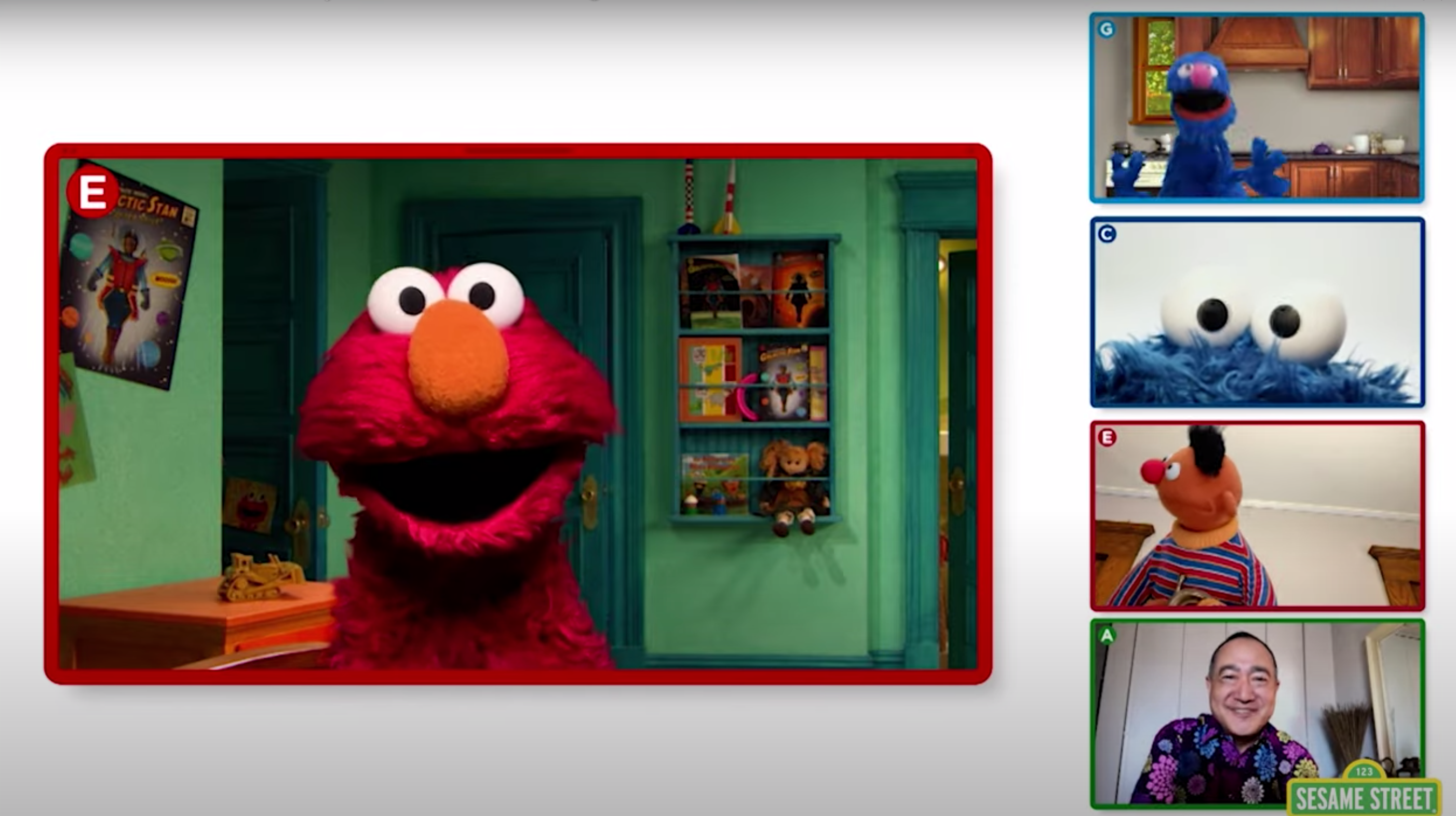 Check Out Elmo’s Pandemic ‘Playdate’ Special