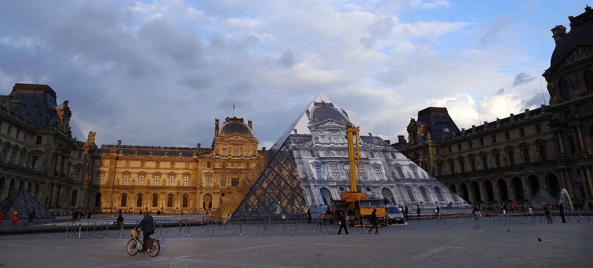 An Artist Has Made the Louvre's Pyramid Disappear