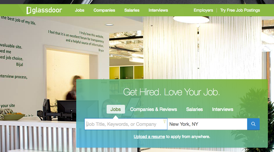 top ten job search sites