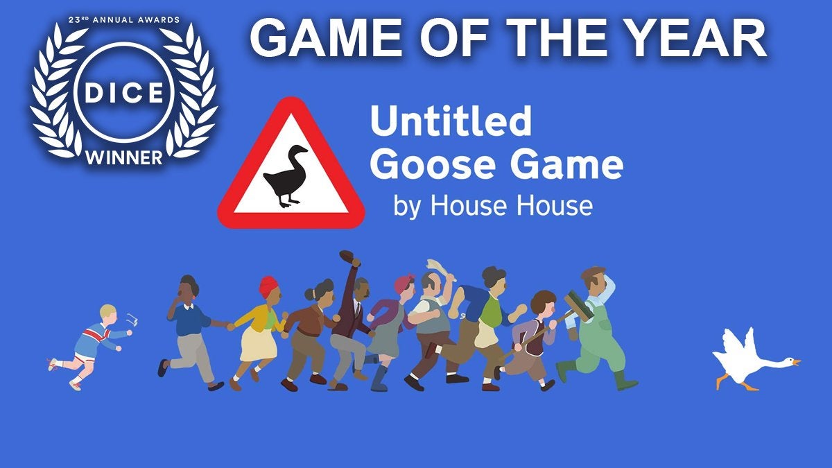 Untitled Goose Game And Control Clean Up At The 2020 DICE Awards