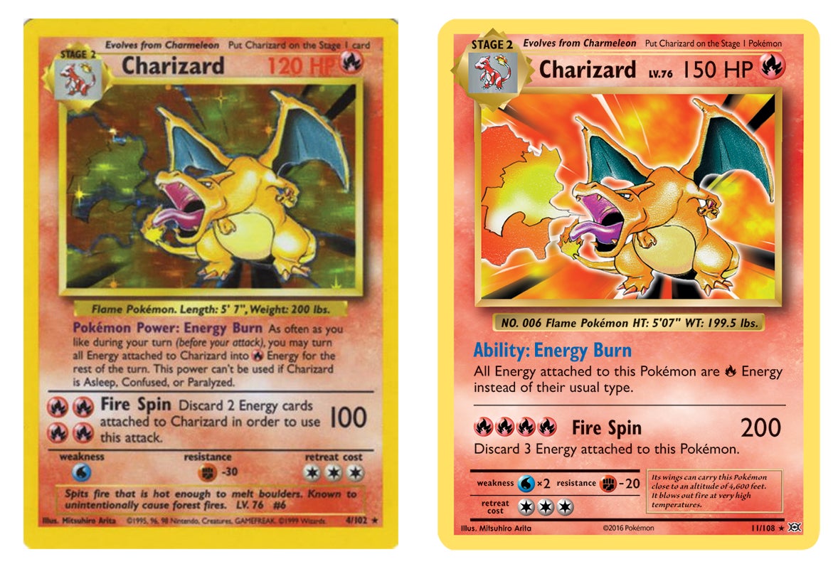 Charizard's Pokemon Card Is Getting Beefed Up