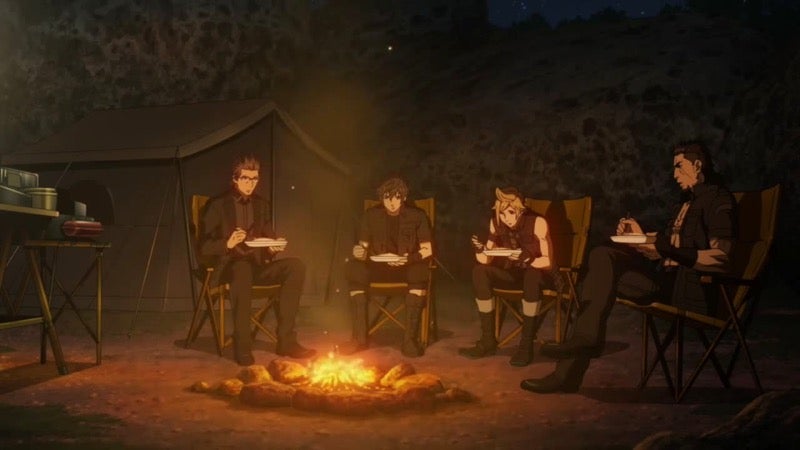 The Final Fantasy XV Anime Compared with the Game