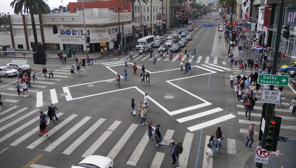 A Simple Change Transformed One Of LA's Busiest Intersections Into One