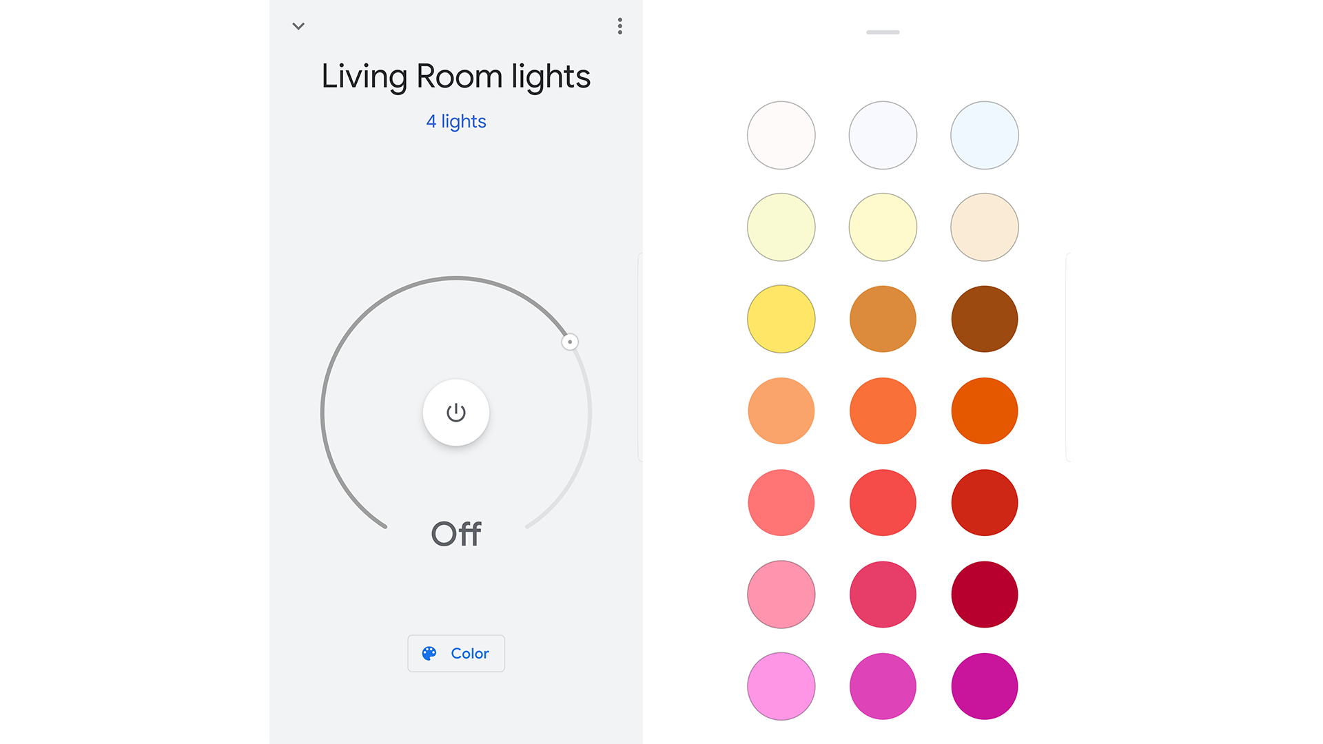 how do you set up lights on google home