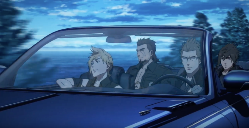 The Final Fantasy XV Anime Compared with the Game