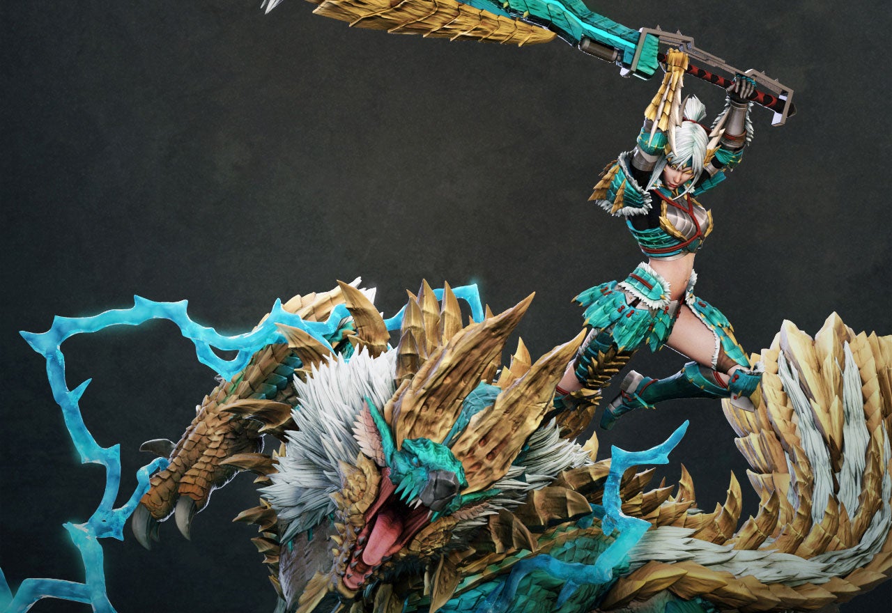 Look At This Monster Hunter Statue