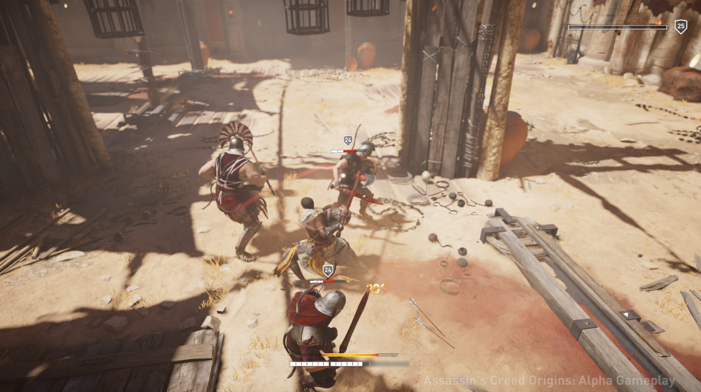 assassins creed origins combat