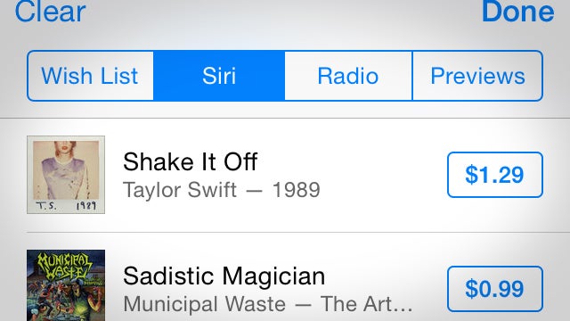 Track Down Songs You’ve Used Siri To Shazam In iTunes