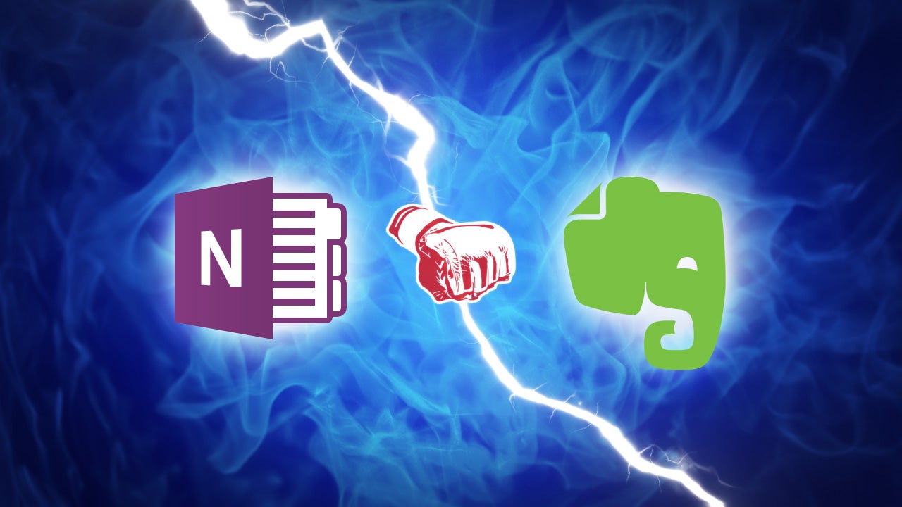 onenote vs evernote 2019