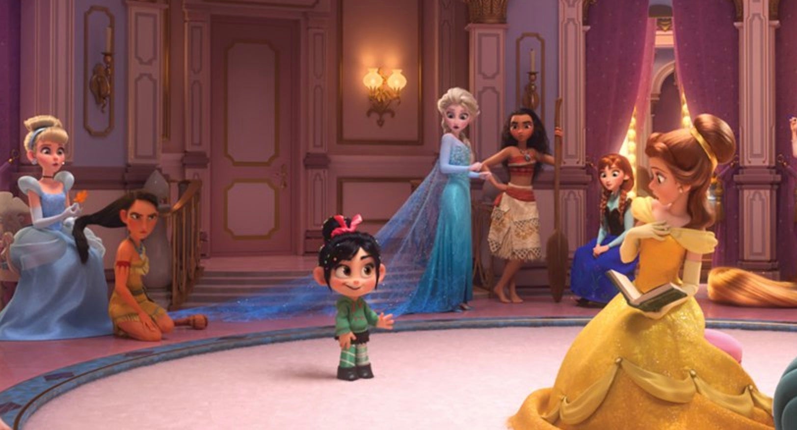 Check Out The First Photo Of Wreck It Ralph 2s Amazing Disney Princess Scene 4235