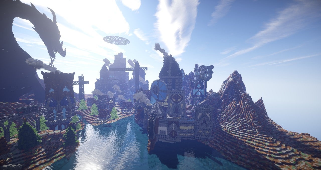 Minecraft's Industrial Revolution Maps Are Suitably 