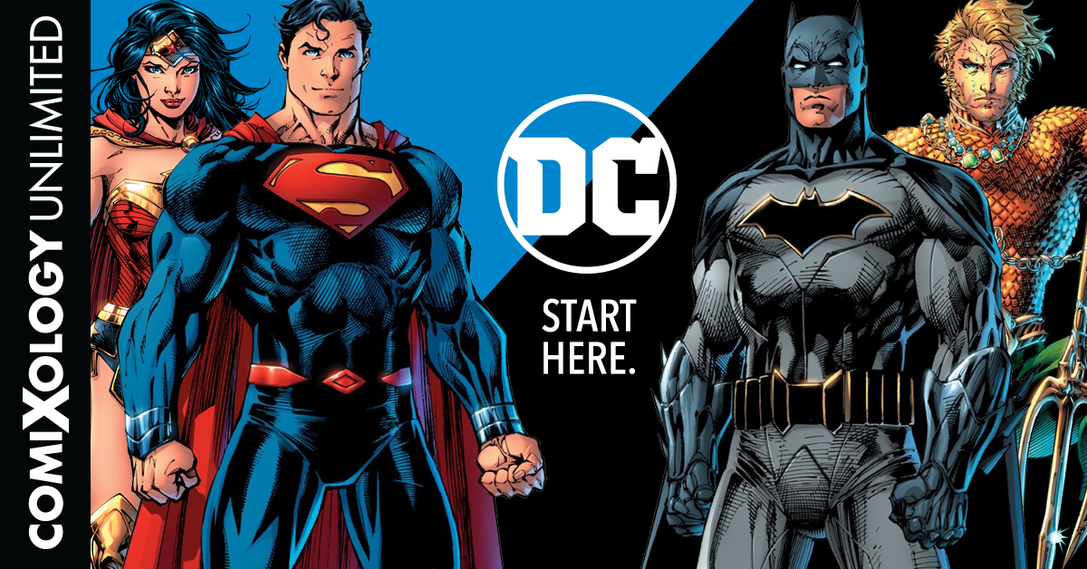 DC Comics Is Joining Comixology’s Unlimited Subscription