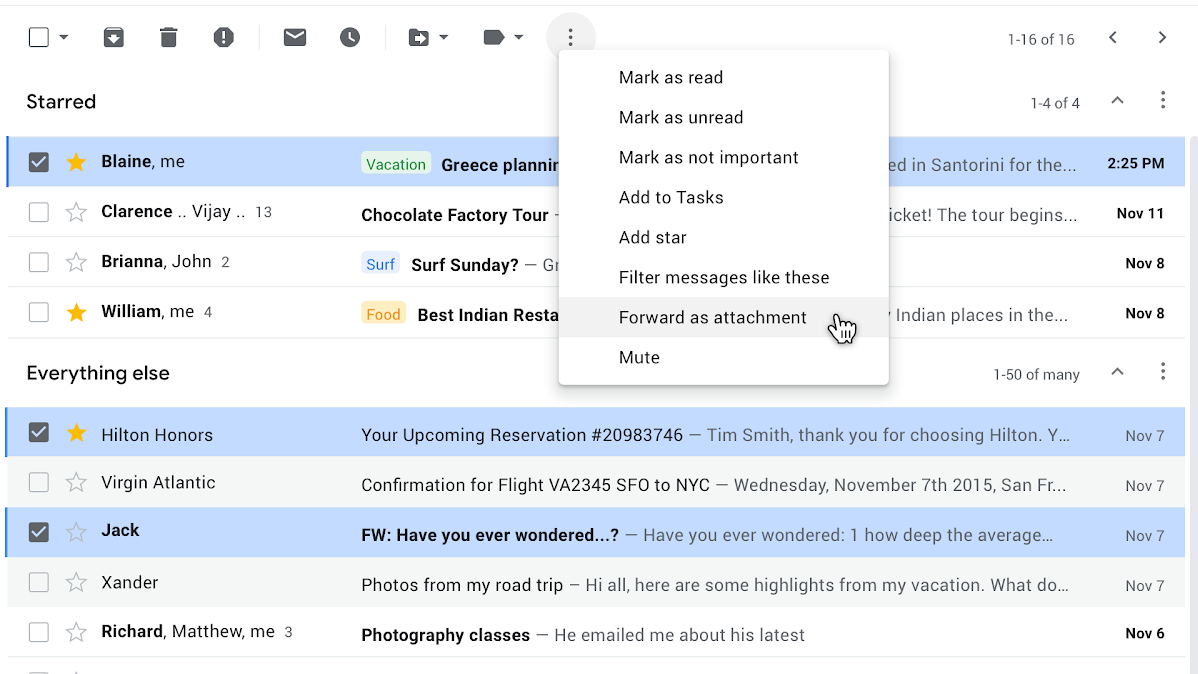 How To Send Multiple Emails As Attachments In Gmail