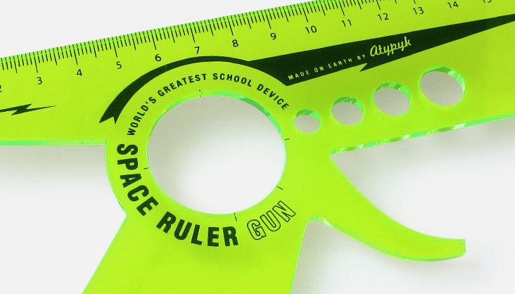 Ray Gun Rulers Make You Actually Want to Solve For Y