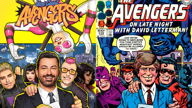 Jimmy Kimmel’s Coming To West Coast Avengers, Carrying On A Weird Old Marvel Tradition