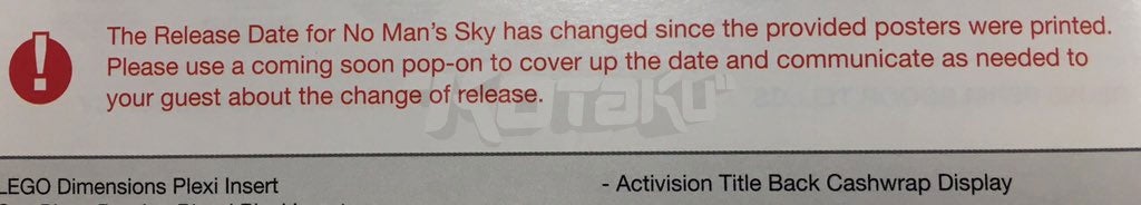 Sources: No Man's Sky Delayed
