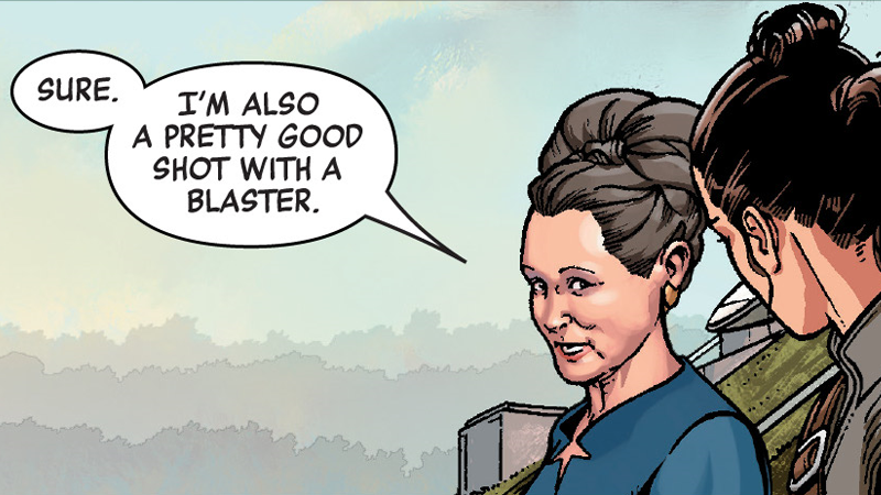 Leia Organa’s Secret Weapon Is What Binds The Women Of This Week’s Star Wars Comics Together