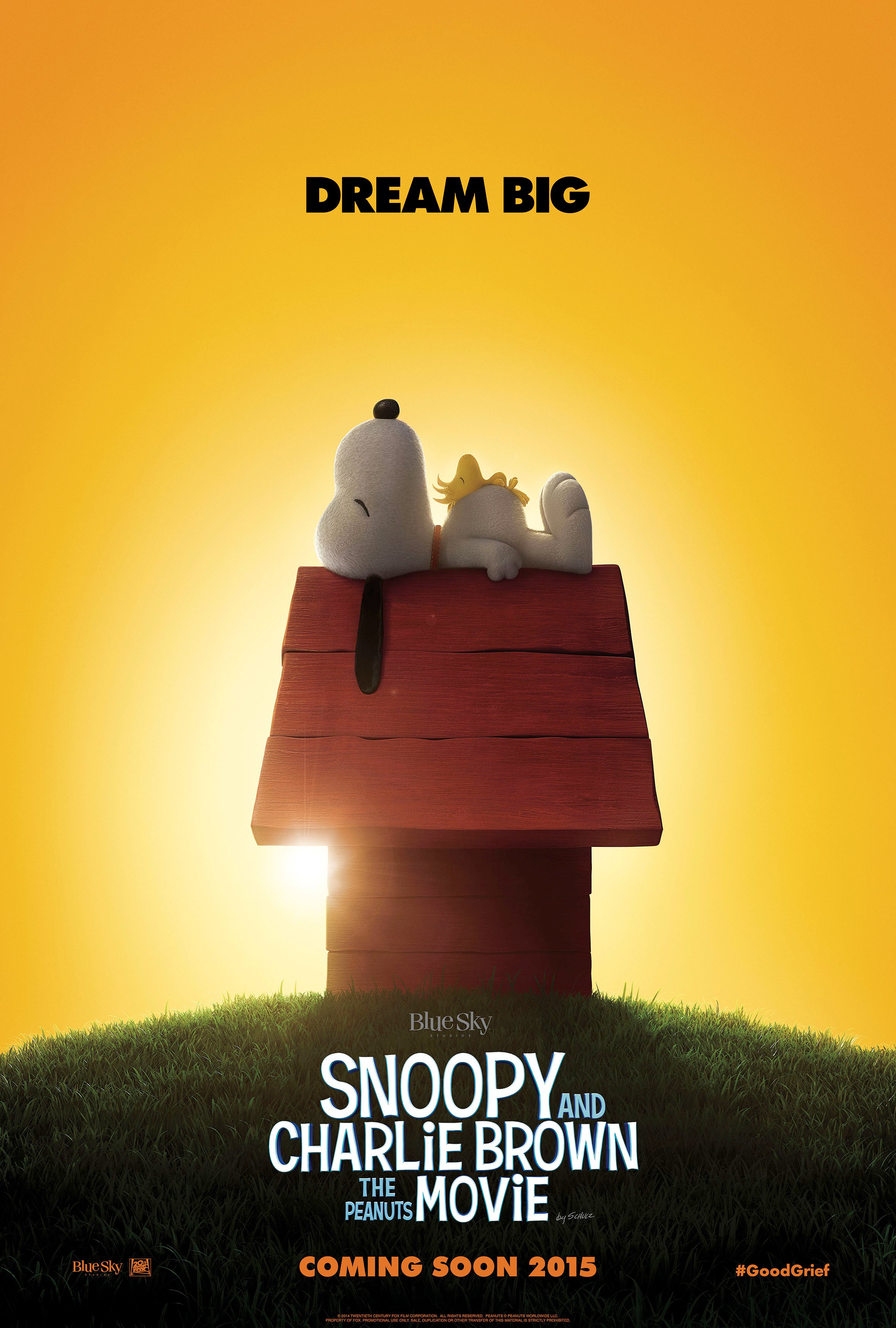 Snoopy looks so good in this movie poster