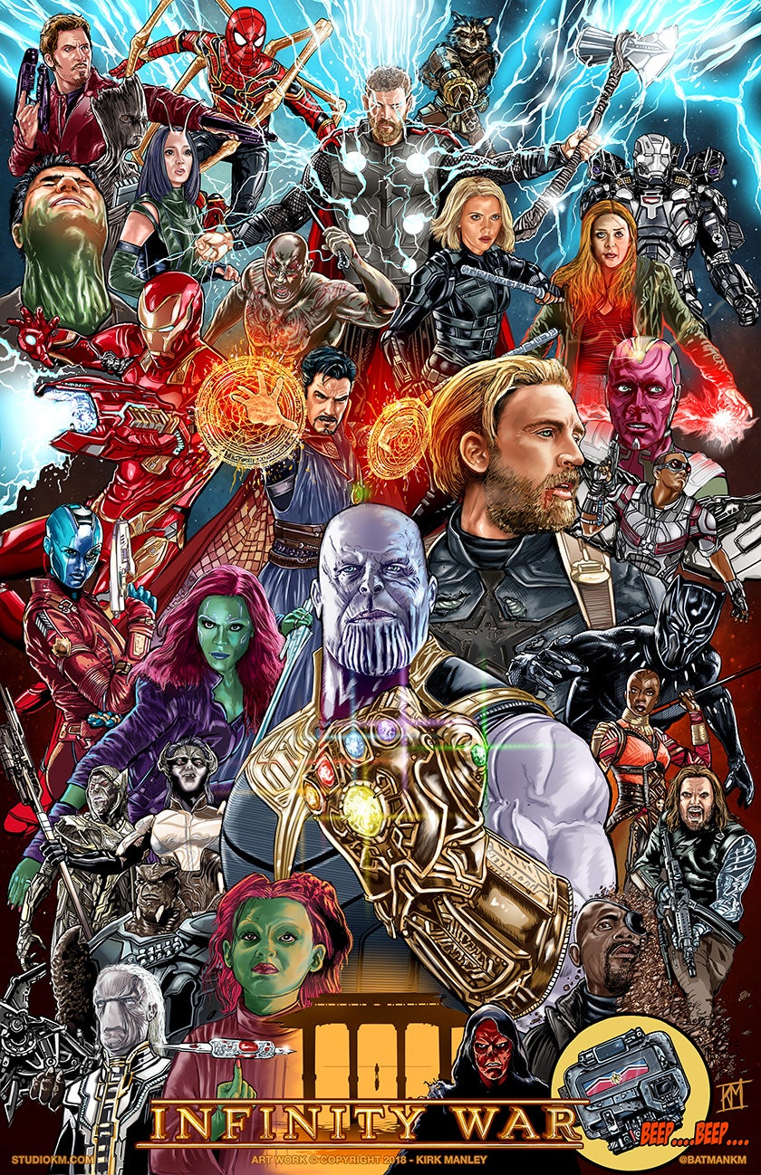 This Marvel Fan Art Is Bright, Vibrant, And Beautiful