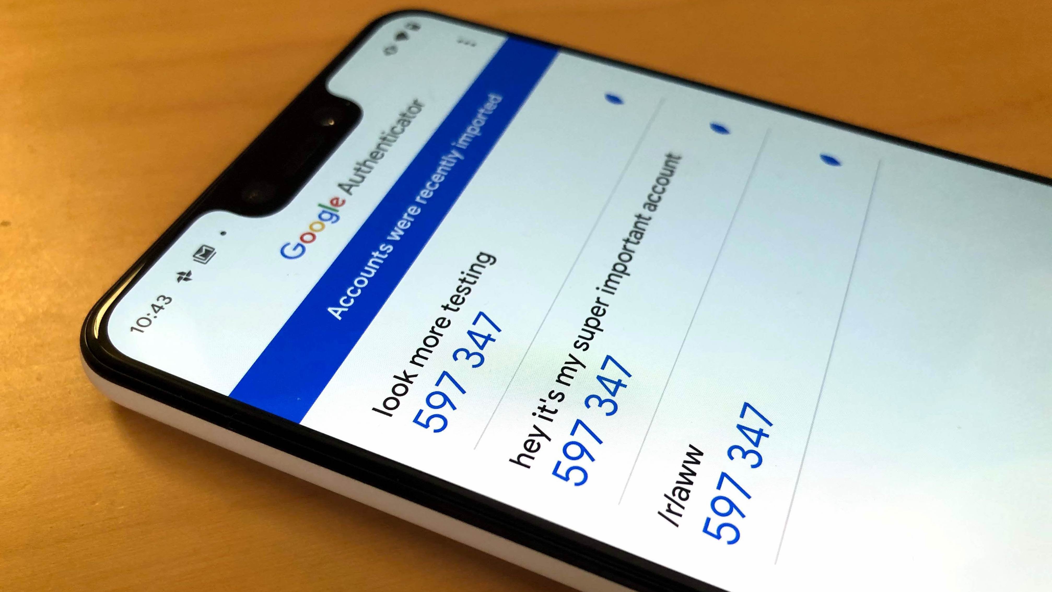 how to transfer google authenticator to