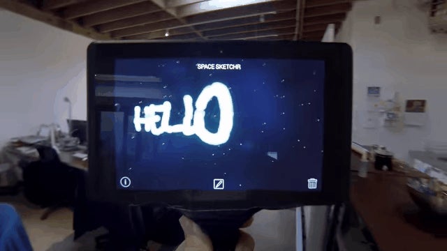 This Drawing App Is The Coolest Look Yet At What Project Tango Can Do