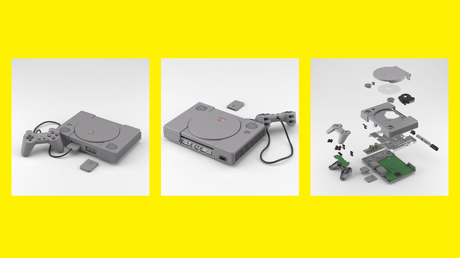 Tiny PlayStation Toy Even Has The Internal Circuitry