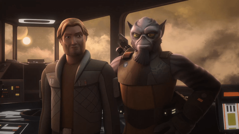 Star Wars Rebels Producer Dave Filoni Is Totally Fine With You Shipping Zeb And Kallus After The Finale