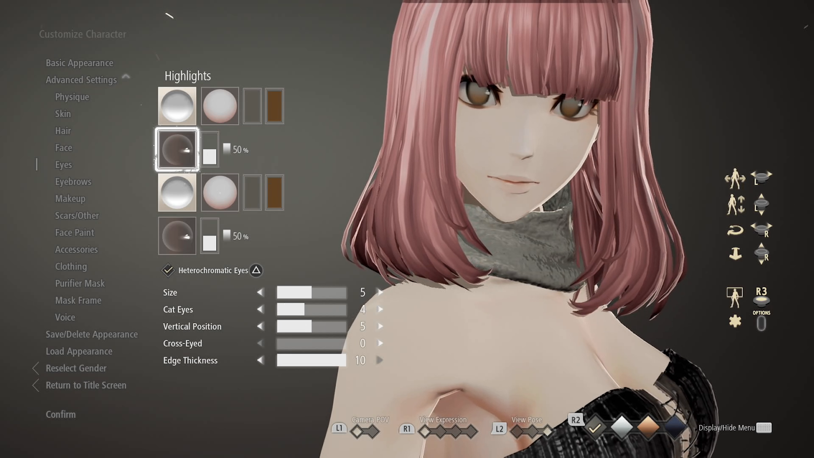 Code Vein S Character Creation Has All The Options