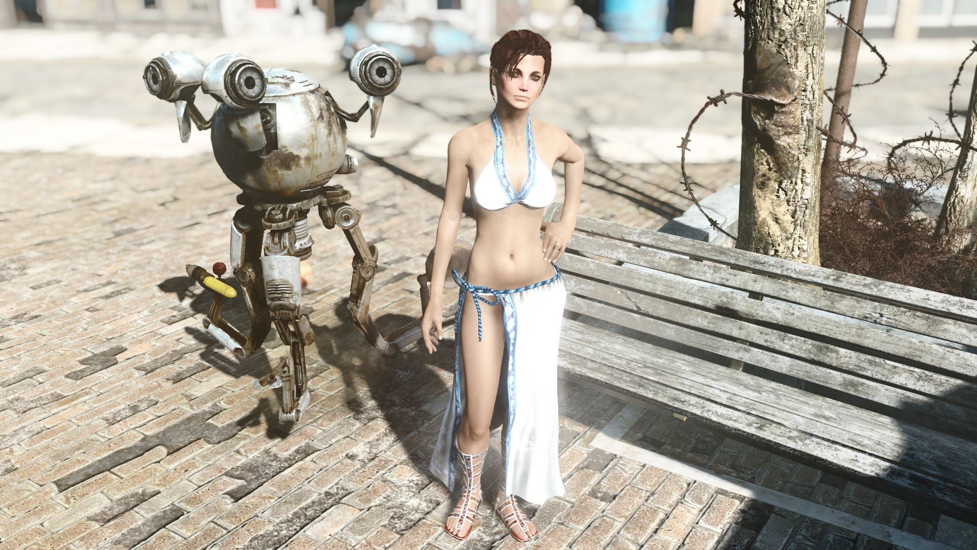 Fallout 4 animerace style clothes фото 92
