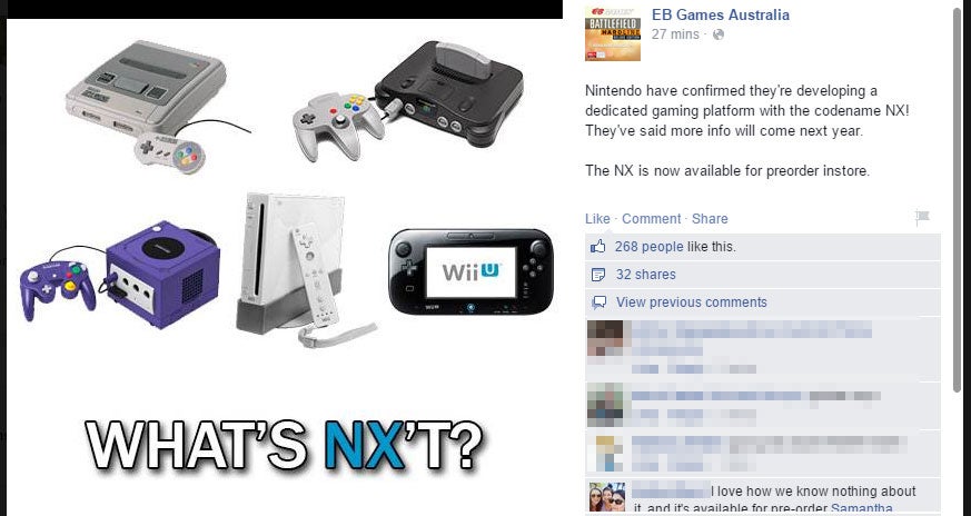 eb games wii console