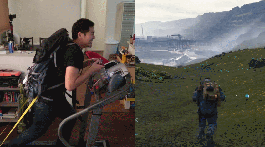 Hiking Gets Even Harder In Death Stranding When The Controller Is A Treadmill
