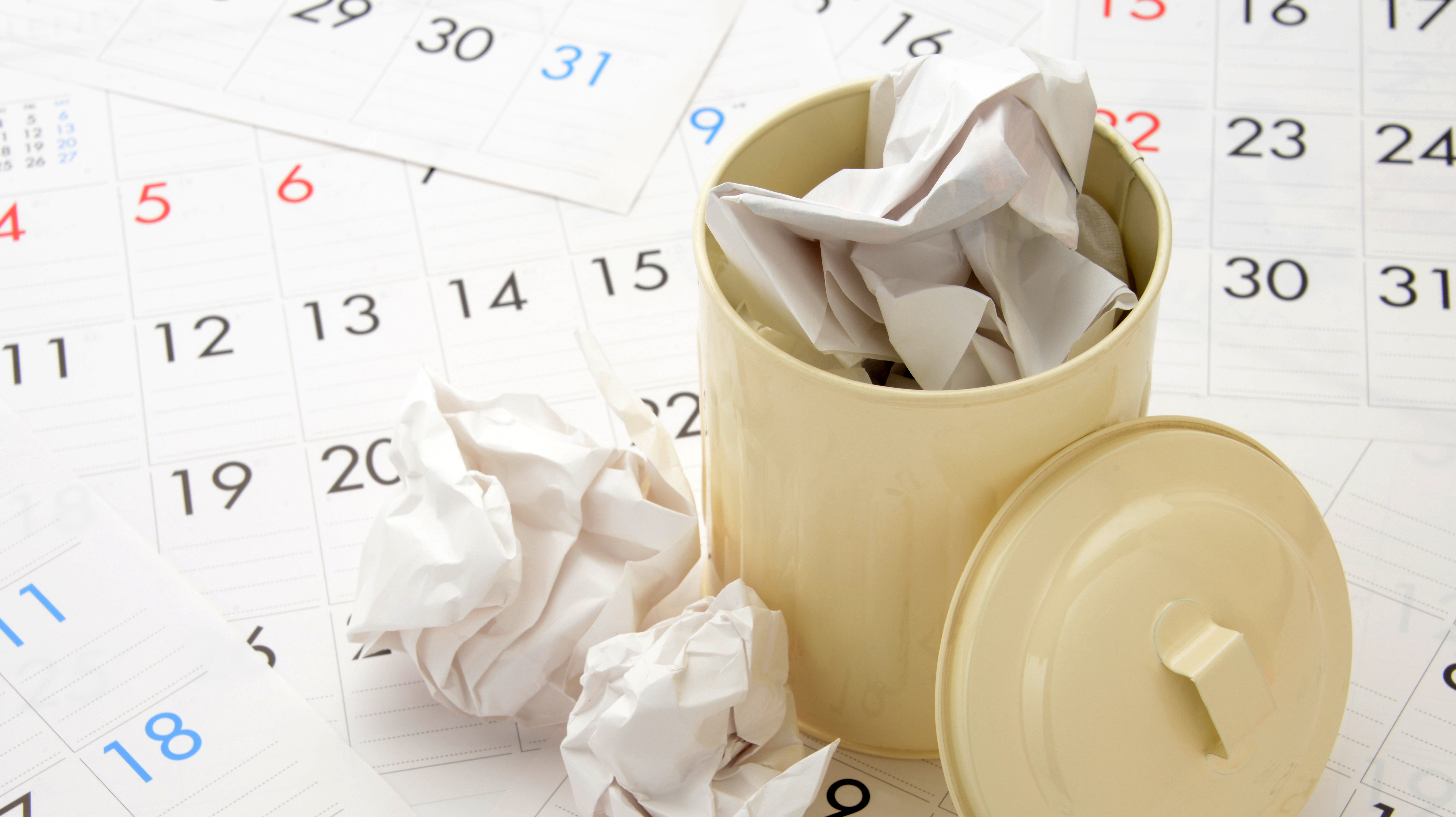Schedule Every To-Do Item On Your List — Or Trash It