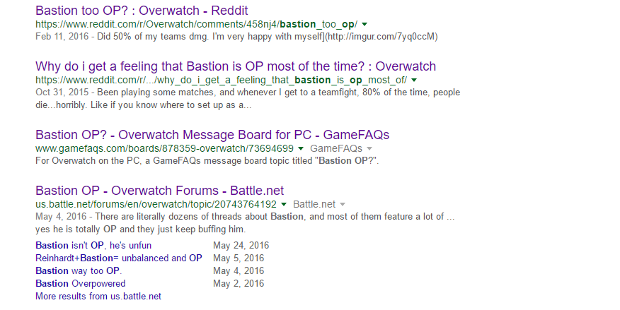It's Time To Stop Being Salty About Bastion In Overwatch