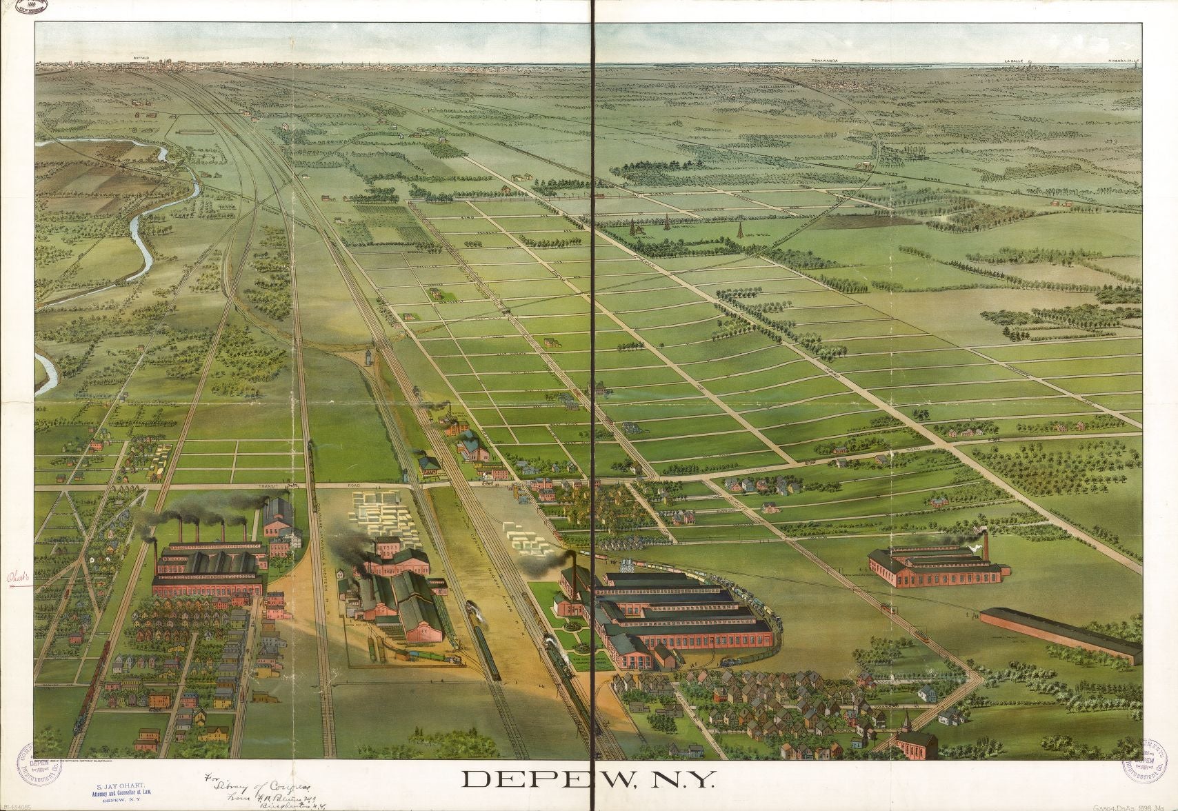 13 Gorgeous Panoramic Maps Drawn Long Before Satellites Even Existed