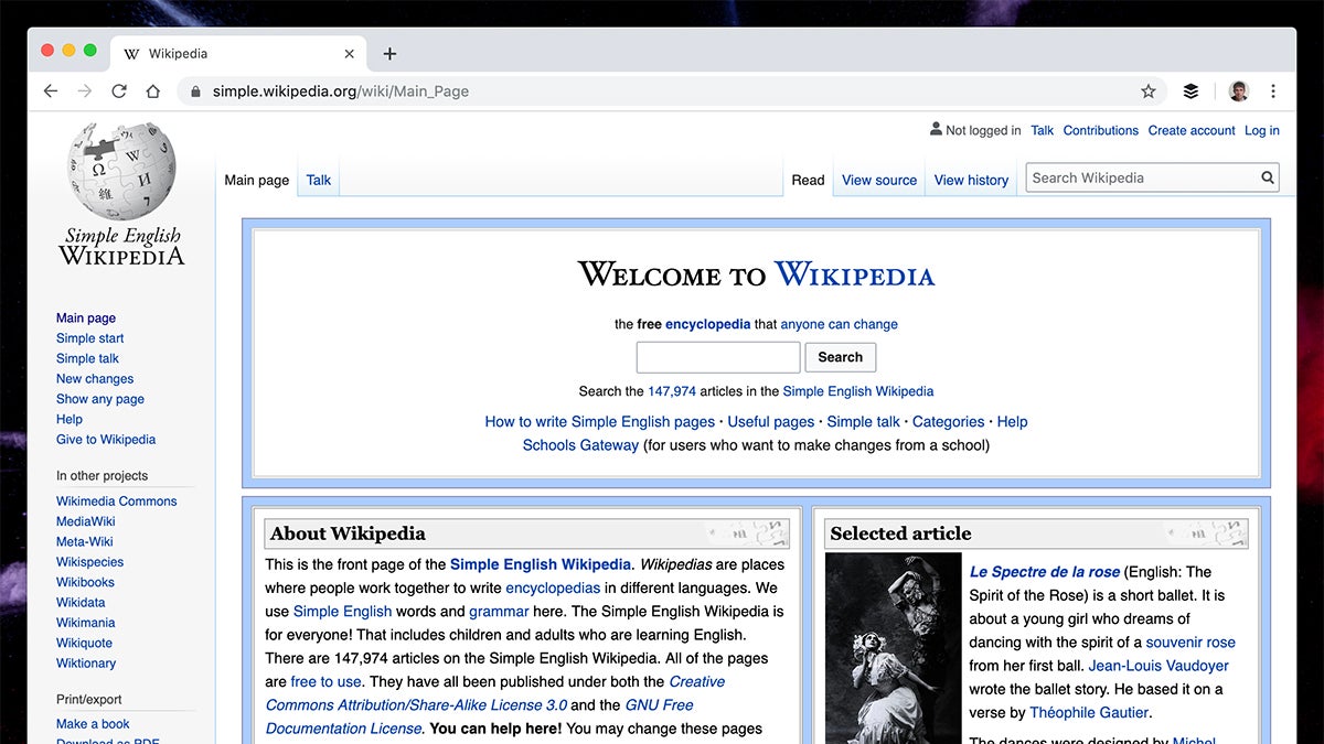 simple wikipedia