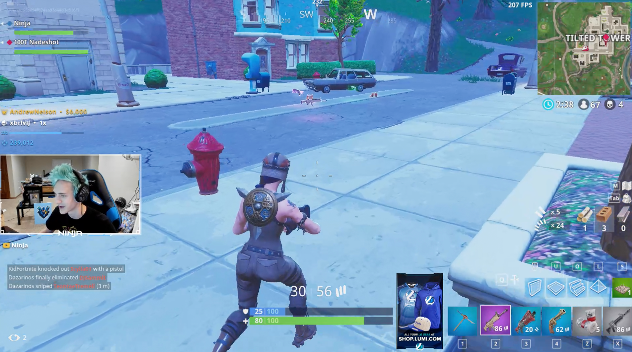 yesterday tyler ninja blevins the hottest streamer on twitch was streaming fortnite with a buddy the pair wanted to find a good song to vibe to during - stop playing fortnite song