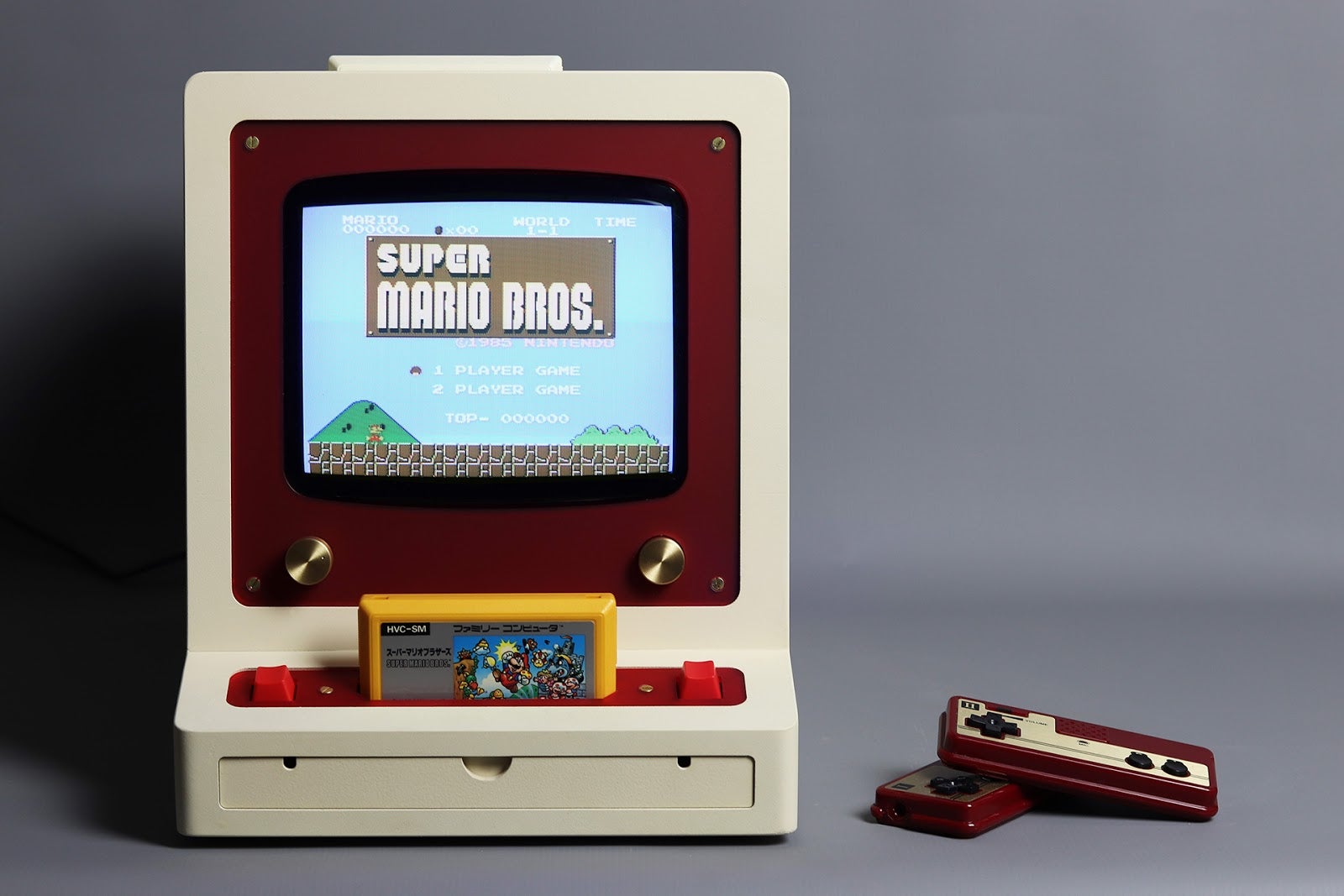 Gaming Hardware Artist Turns Nintendo Famicom Into A Retro Computer
