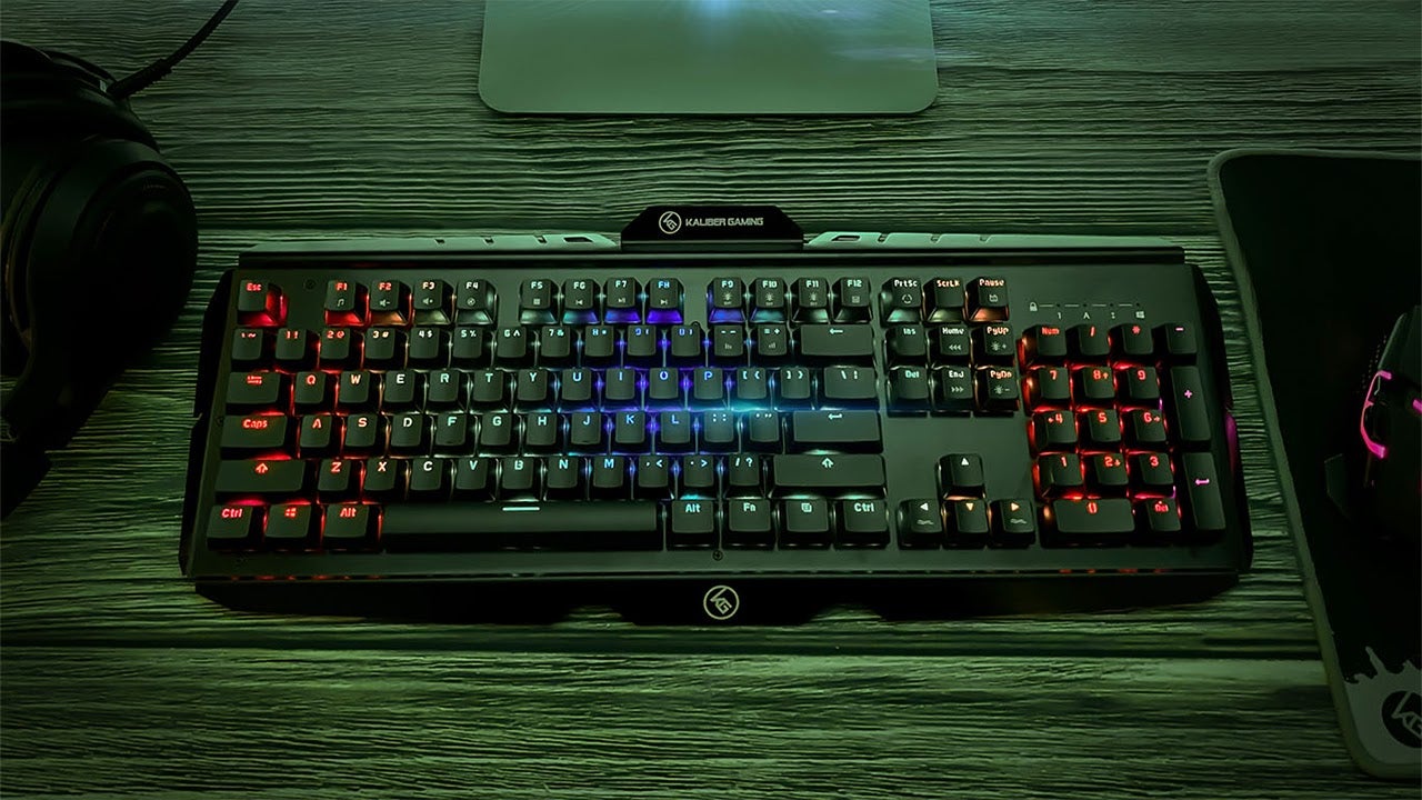 Kaliber Gaming’s Opto-Mechanical Keyboard Looks Sharp, Literally