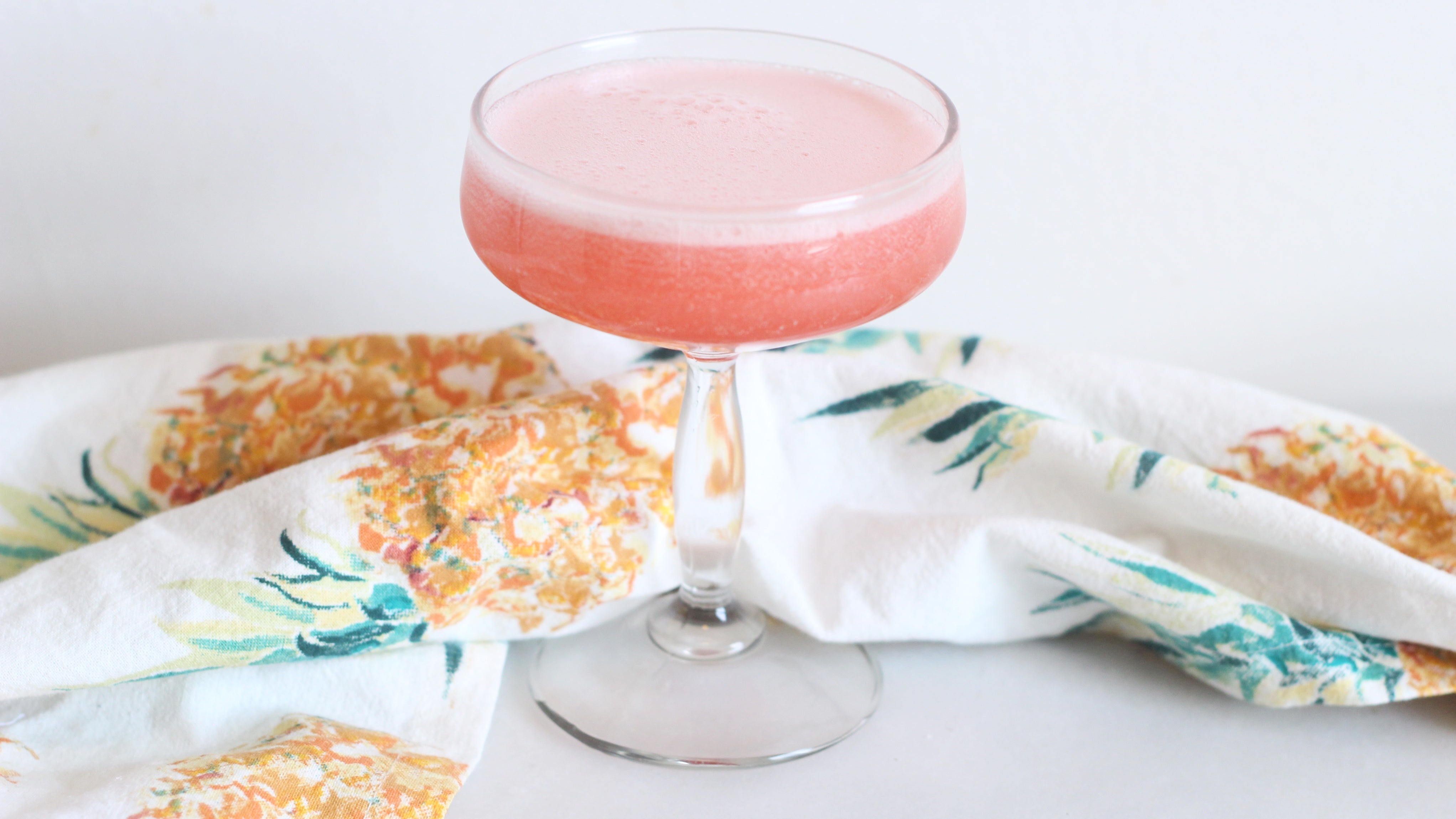 This Pretty Pink Pineapple Drink Is Tougher Than It Looks