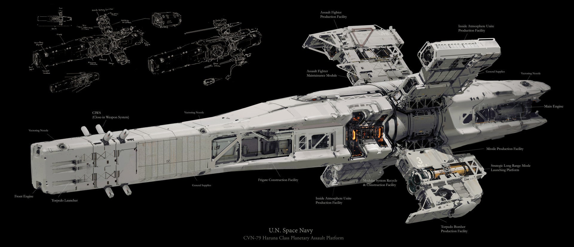 spaceship designs