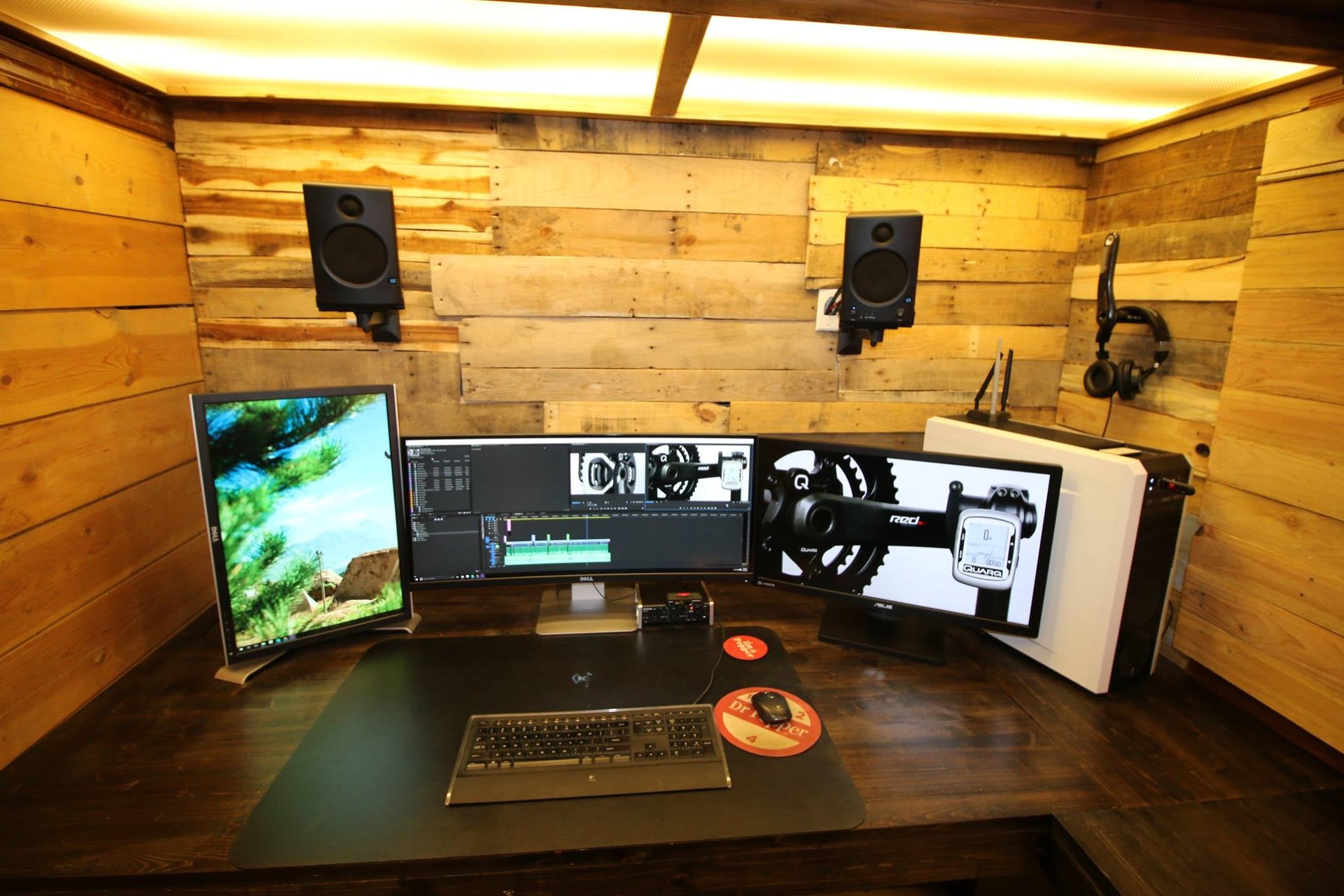 The Secret Wooden Workspace