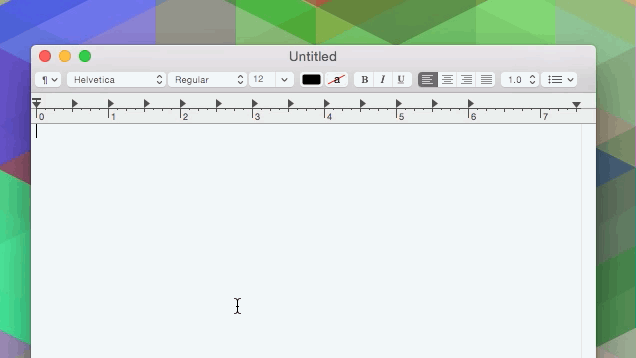 change font on mac command line