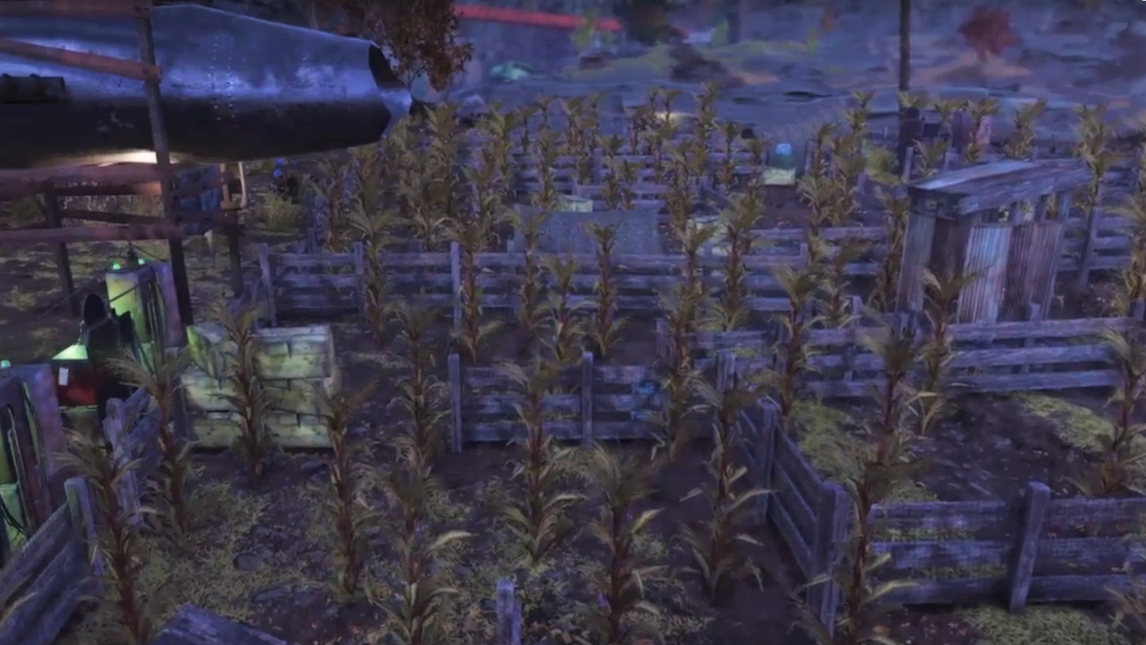 Fallout 76 Player Builds A Corn Maze To Welcome The Spring