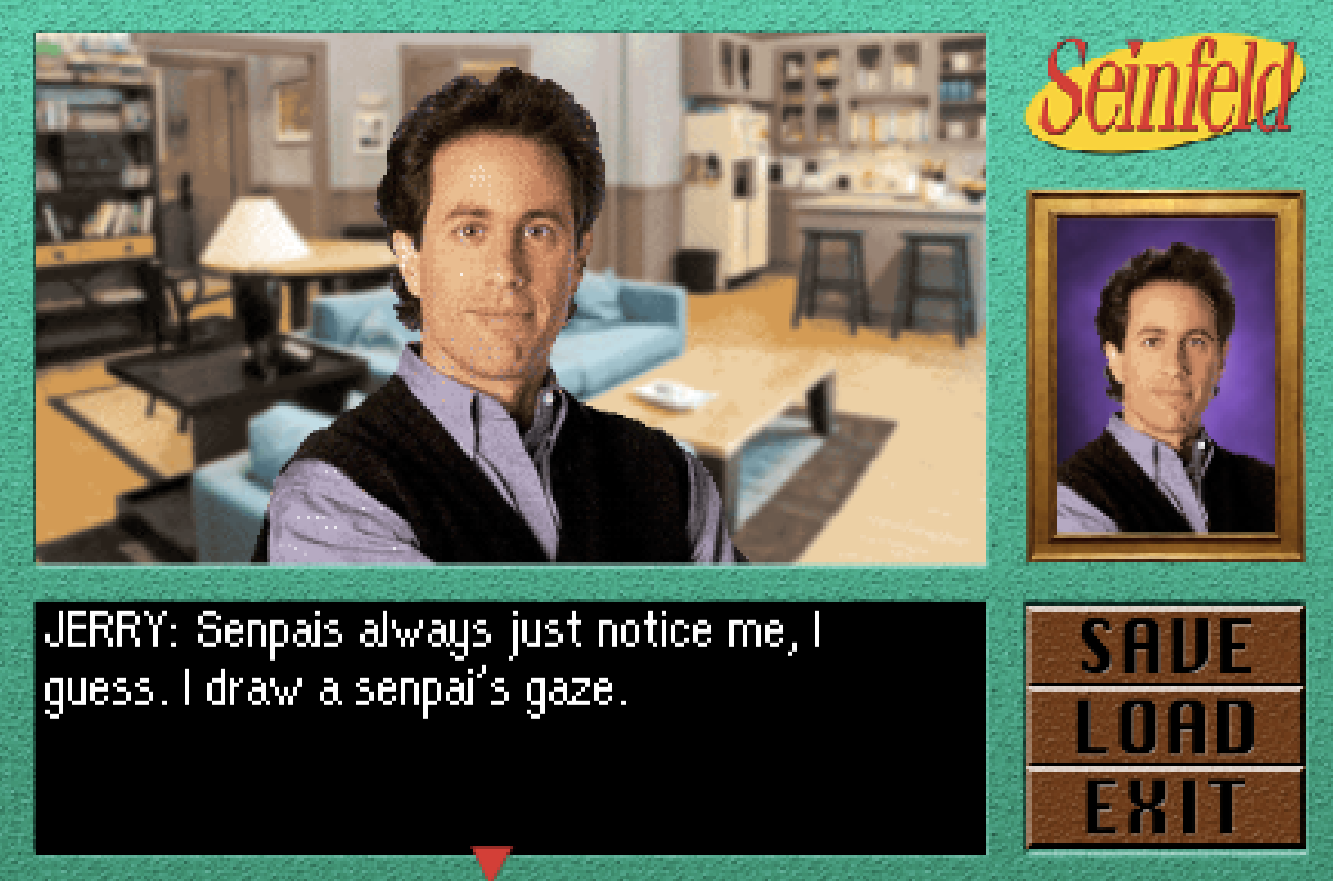 You Should Play This Free Seinfeld Anime Game | Kotaku Australia