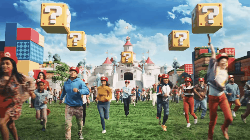 Nintendo’s Theme Park Trailer Is A Trip
