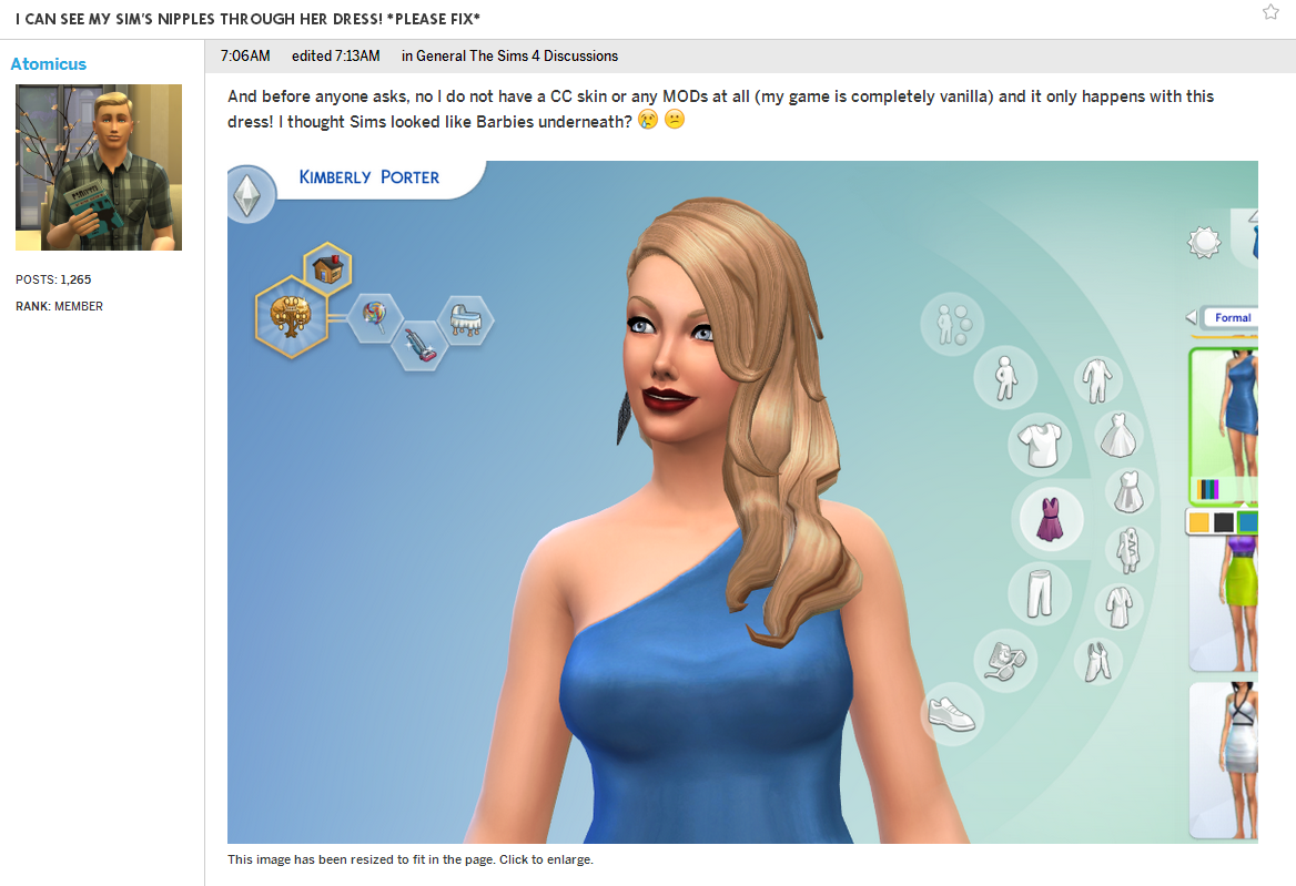 Sims 4 nipples and vagina to basegame skin