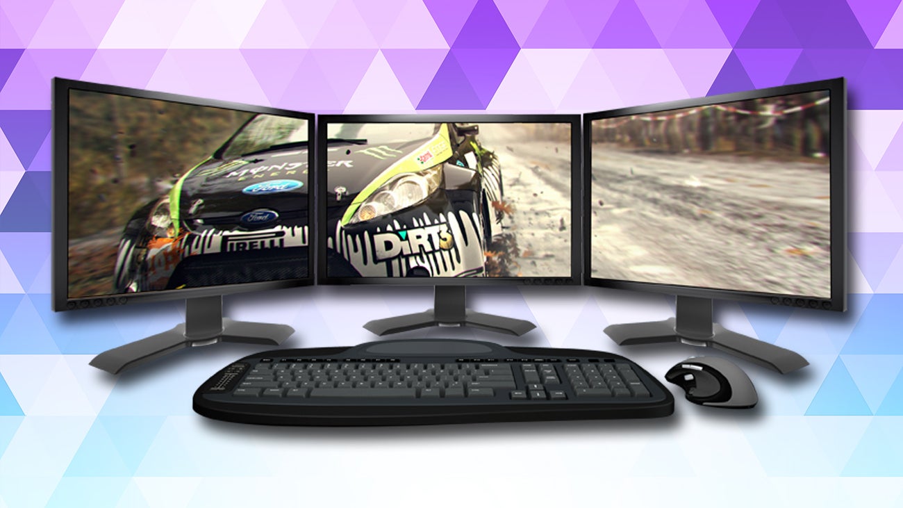 How To Set Up Triple Monitors For Super-Widescreen Gaming ...