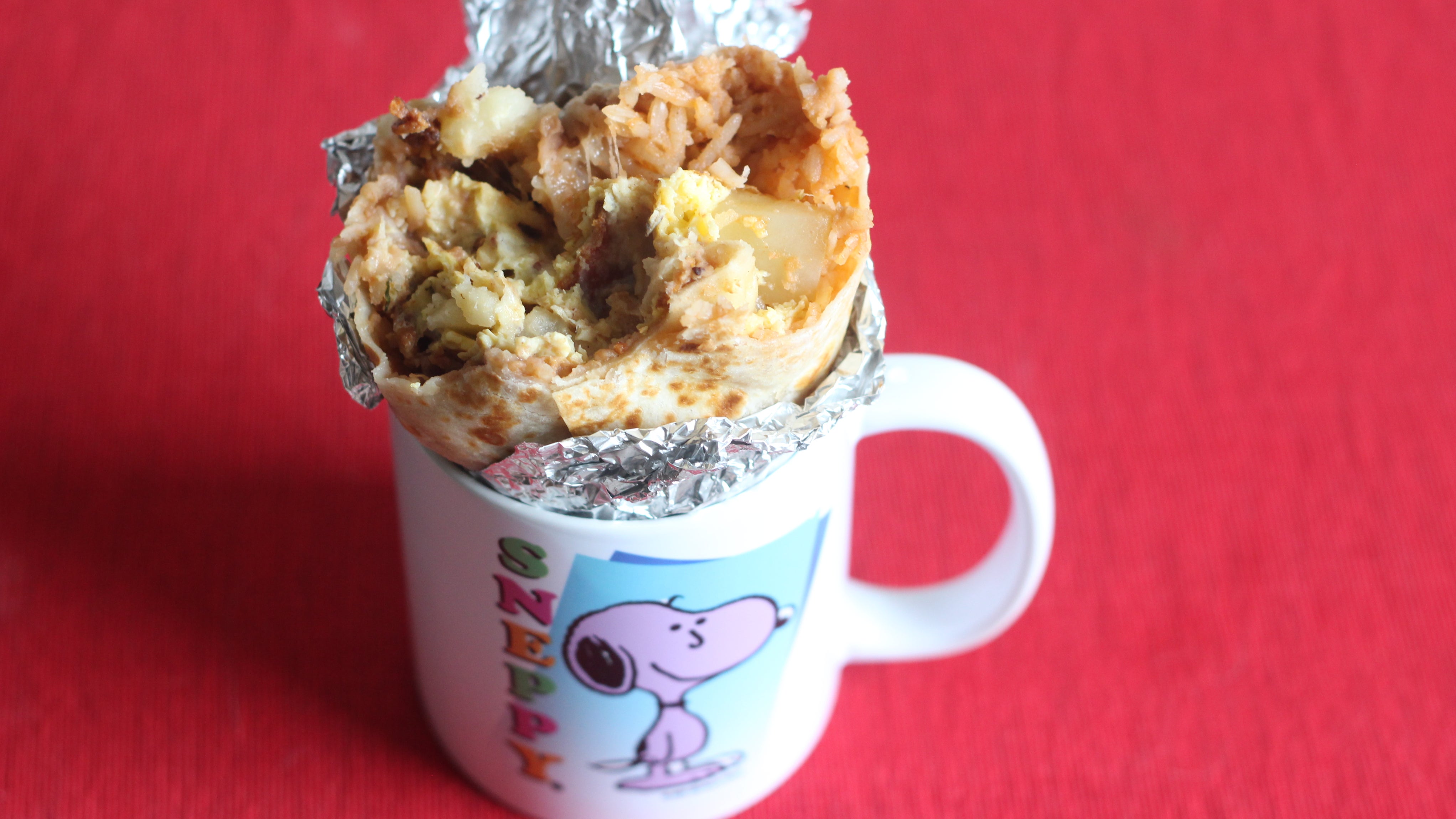 Put Your Burrito In A Mug Instead Of On A Plate