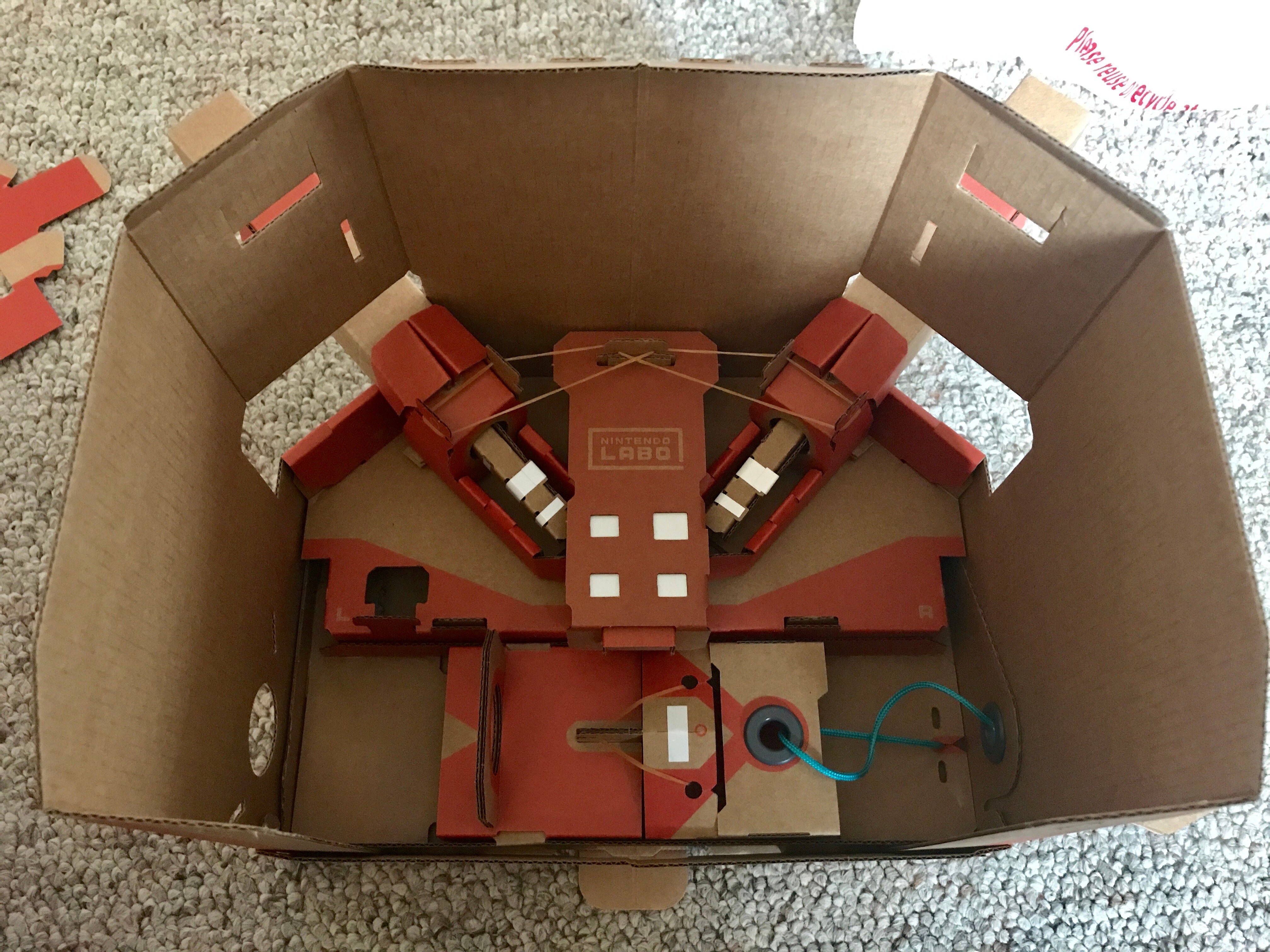 nintendo switch labo steering wheel