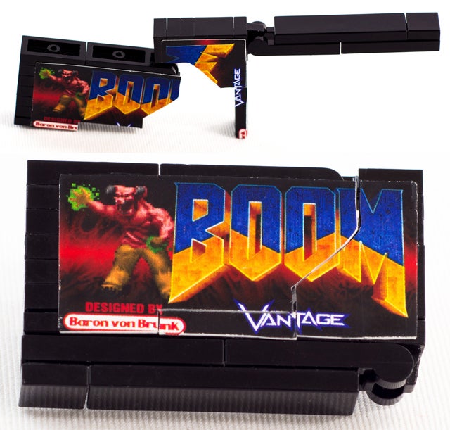 Kickass LEGO Transformer Turns Into a Game Boy Advance